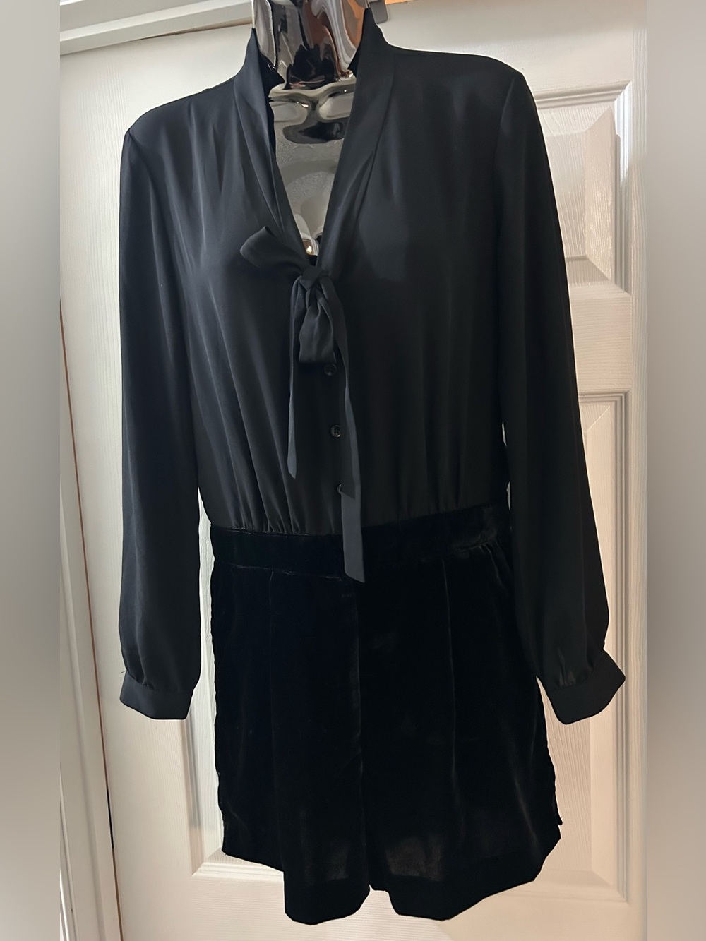 LOFT Long-sleeved Elegant Romper